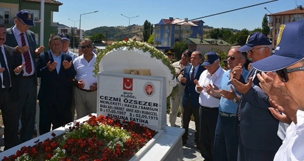 43 yıl sonra gelen şehitlik