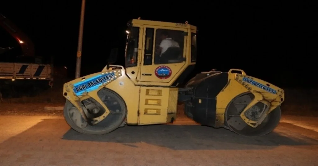 Ağrıda Asfaltlama Çalışmaları Yeniden Başladı