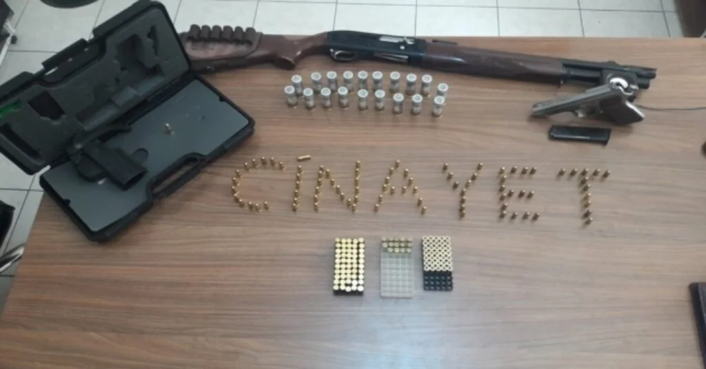 Aksarayda Silah Operasyonu: 1 Gözaltı