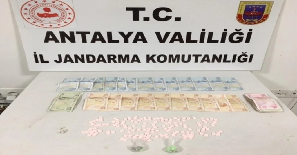 Alanyada Uyuşturucu Operasyonu