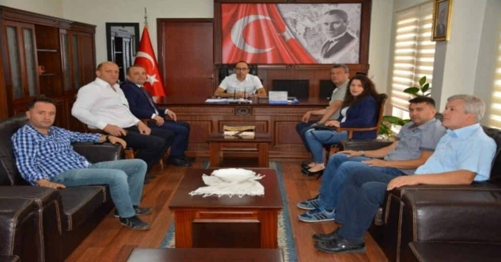 Alaplı Tso Kaymakam Yılmazı Ziyaret Etti