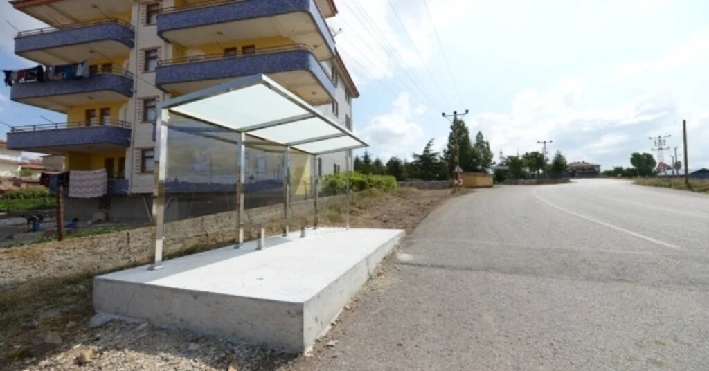 Altındağa Modern Otobüs Durakları