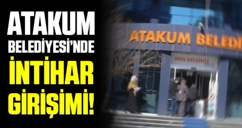 Atakum Belediyesi'nde İntihar Girişimi