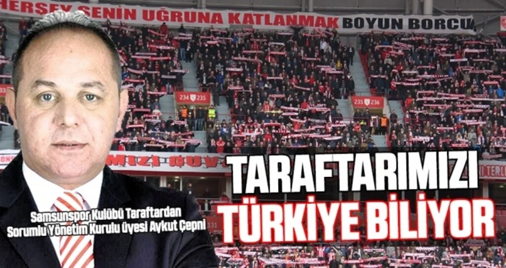 Aykut Çepni: Taraftarımızı Türkiye Biliyor
