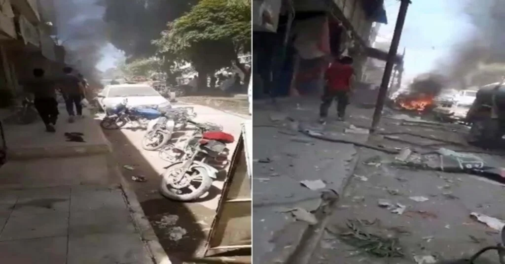 Azezde Patlama: 1 Ölü, 11 Yaralı