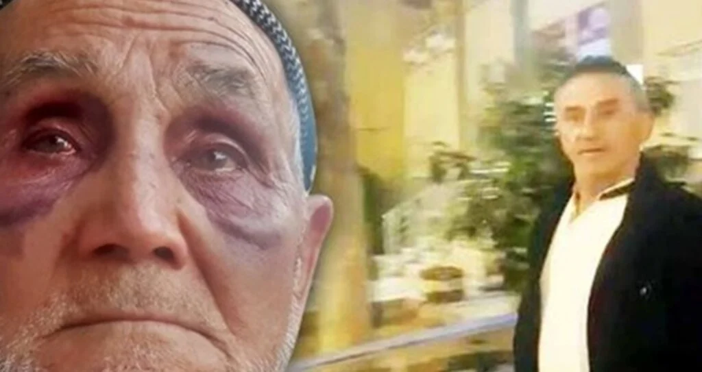 Babasını satırla dövdü