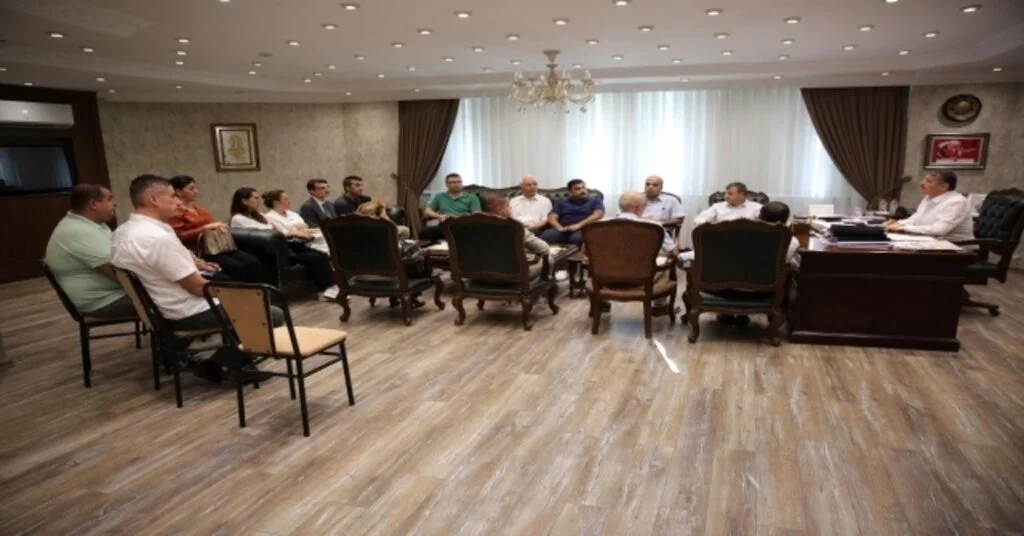 Başkan Akından Personel İle Toplantı