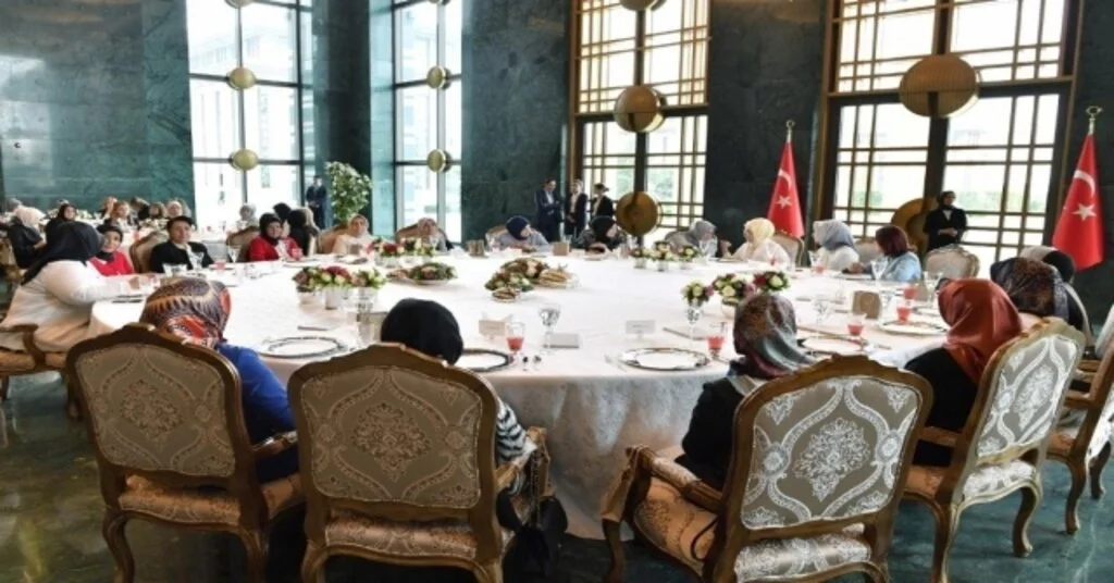 Başkan Büyükkılıçın Eşi Cumhurbaşkanlığı Külliyesinde