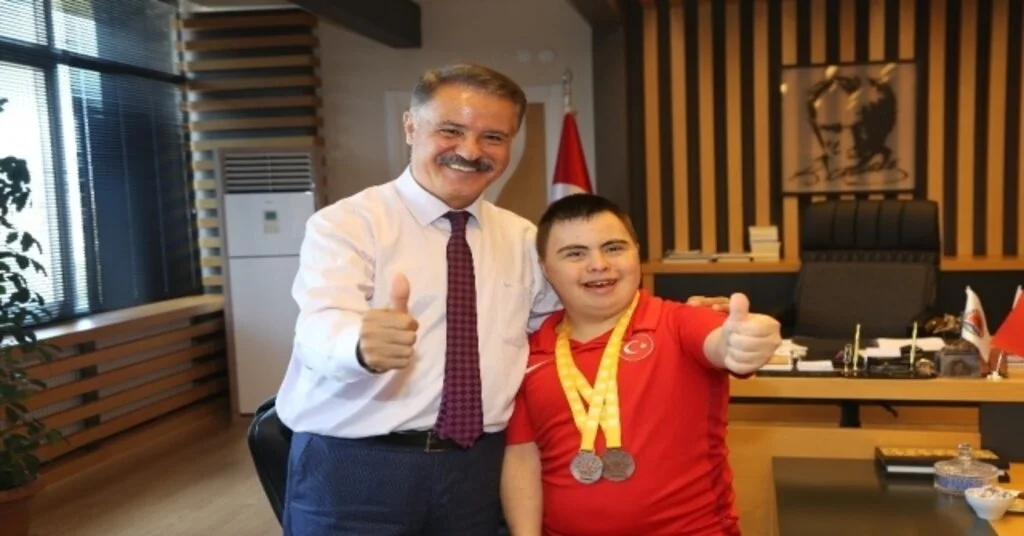 Başkan Deveciden Özel Sporcuya Tam Destek