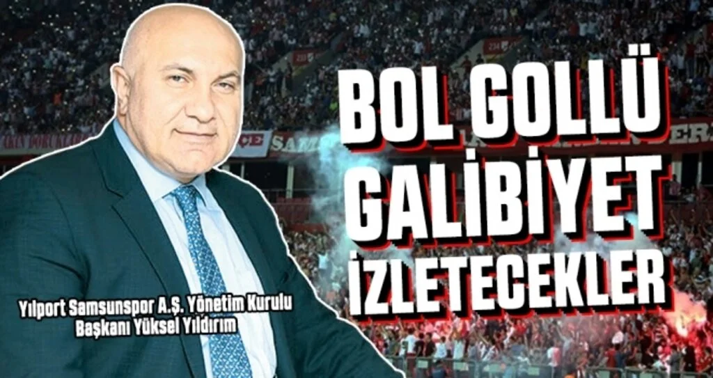 Başkan Yıldırım maçta olacak