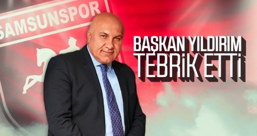 Başkan Yıldırım tebrik etti