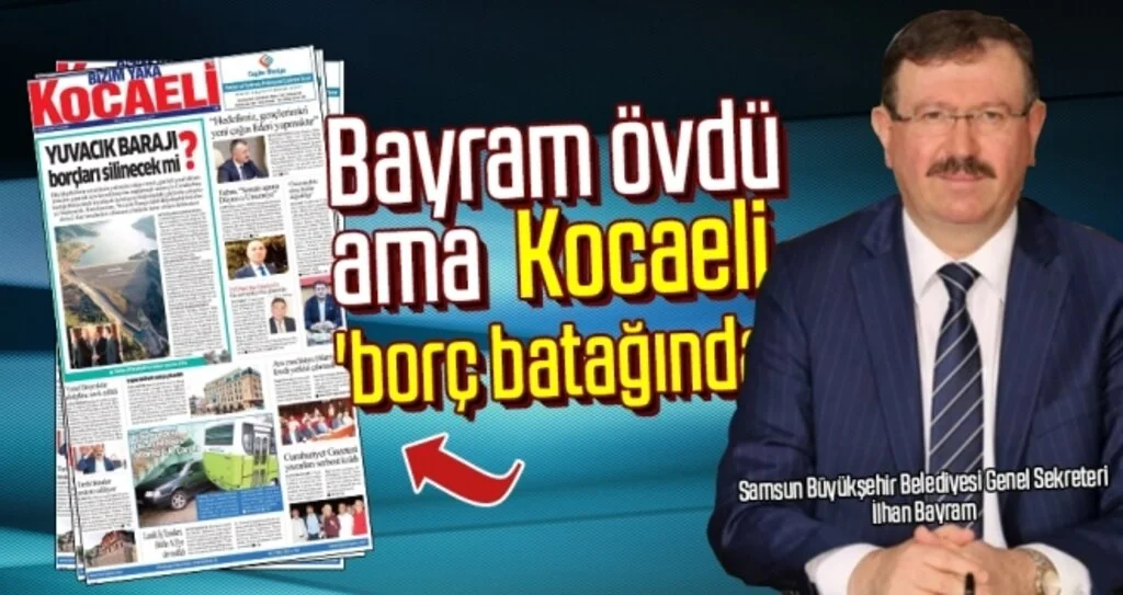 Bayram övdü ama Kocaeli 'borç batağında