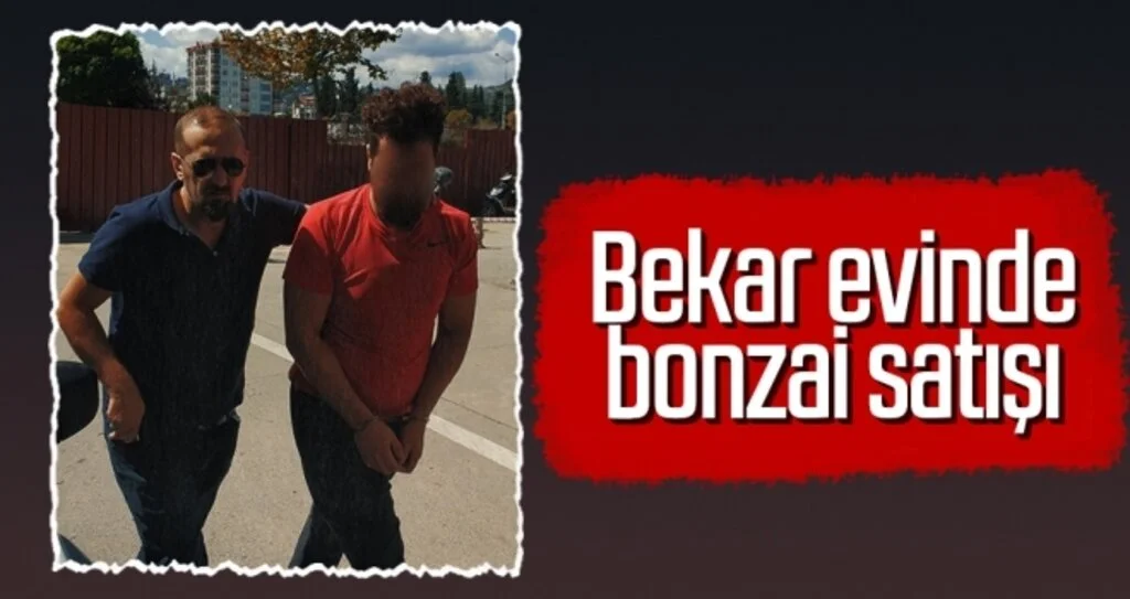 Bekar evinde bonzai satışı