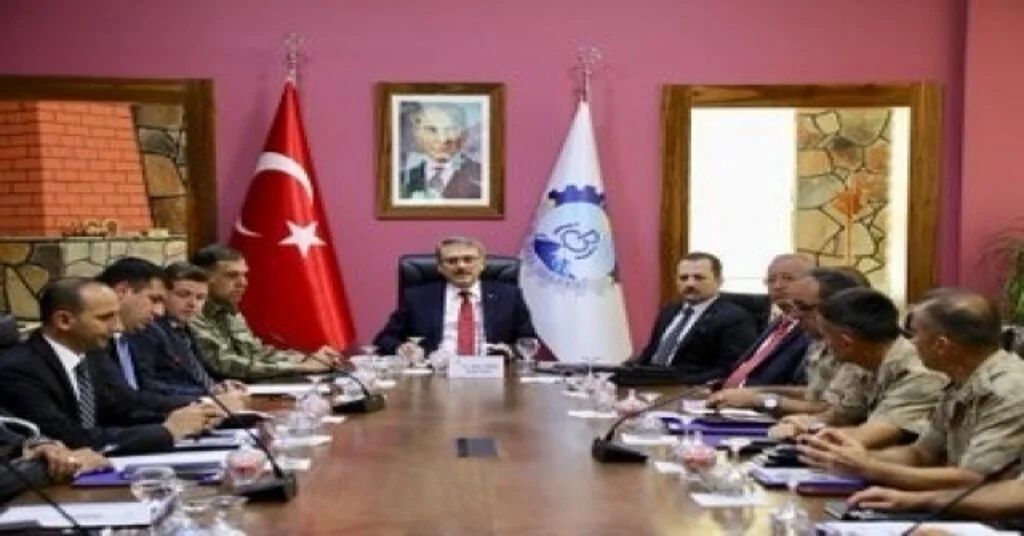 Bingölde İl Güvenlik Ve Asayiş Koordinasyon Toplantısı