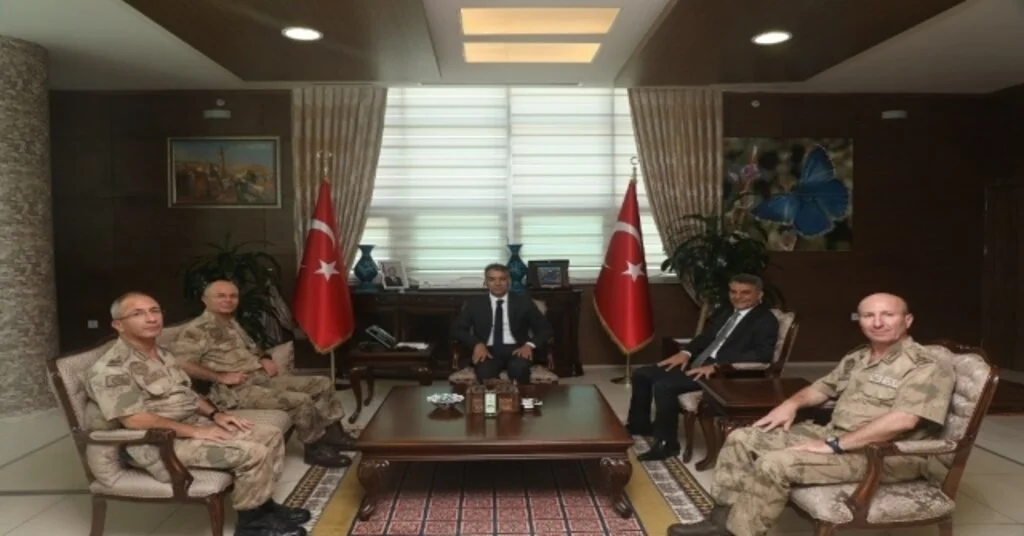 Bitlis Valisi Çağatay, Tümgeneral İlbaşı Makamında Kabul Etti