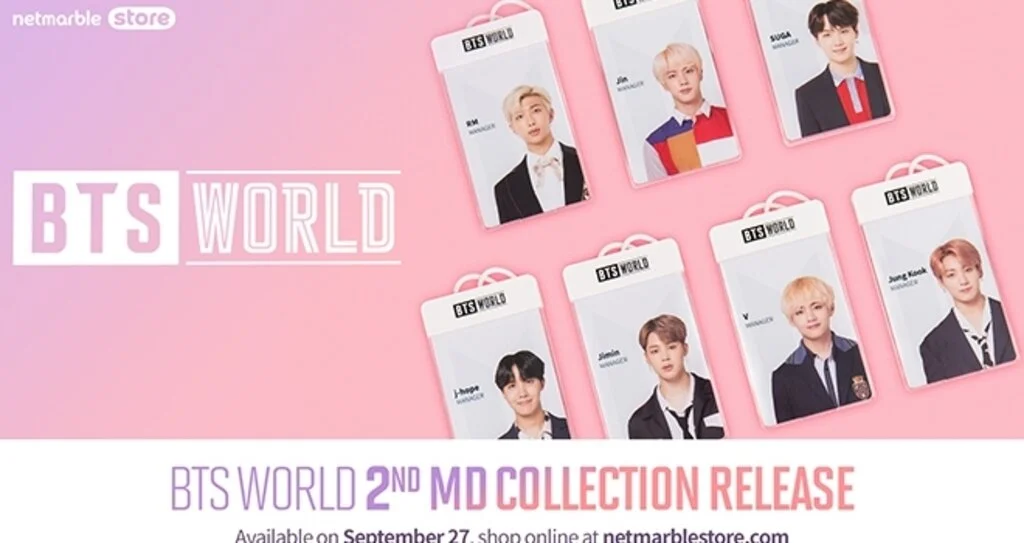 BTS WORLD oyununa ait 5 yeni ürün satışa çıkıyor