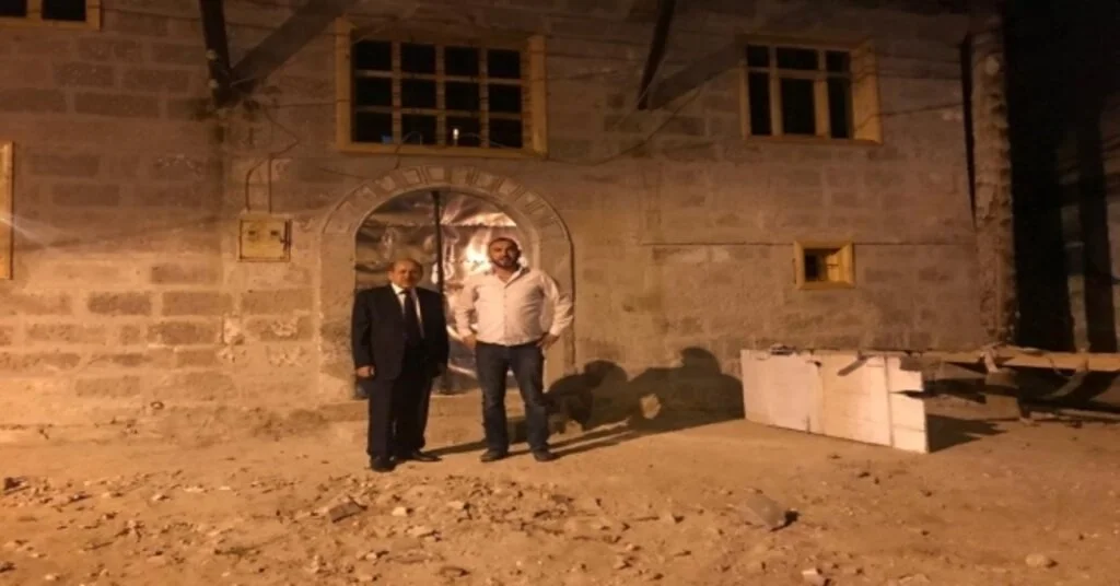Burhan Kuzu Restorasyonu Devam Eden Tarihi Binada İncelemelerde Bulundu