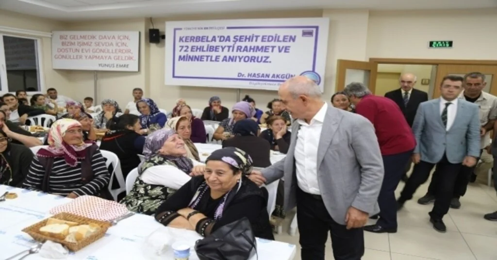Büyükçekmecede Kerbela Şehitleri Anıldı