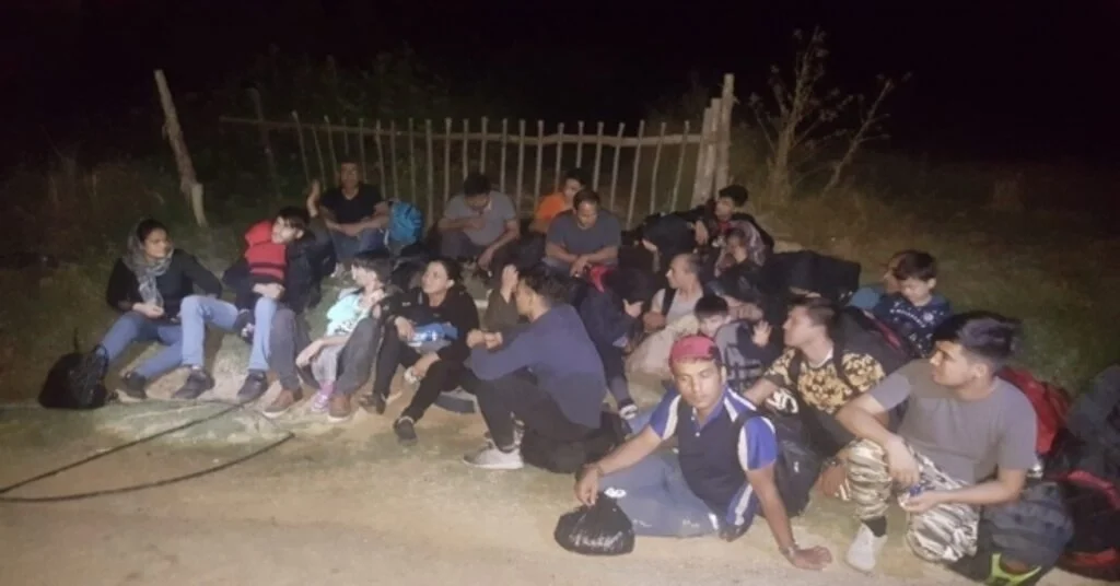Çanakkalede 48 Mülteci Yakalandı