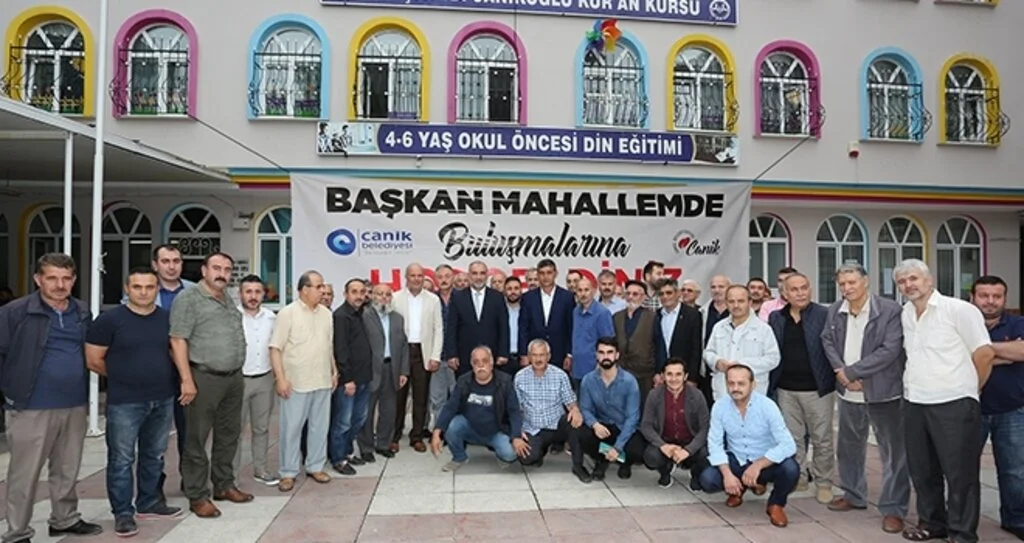 Canik'te Mahalle Buluşmaları Örnek Oluyor