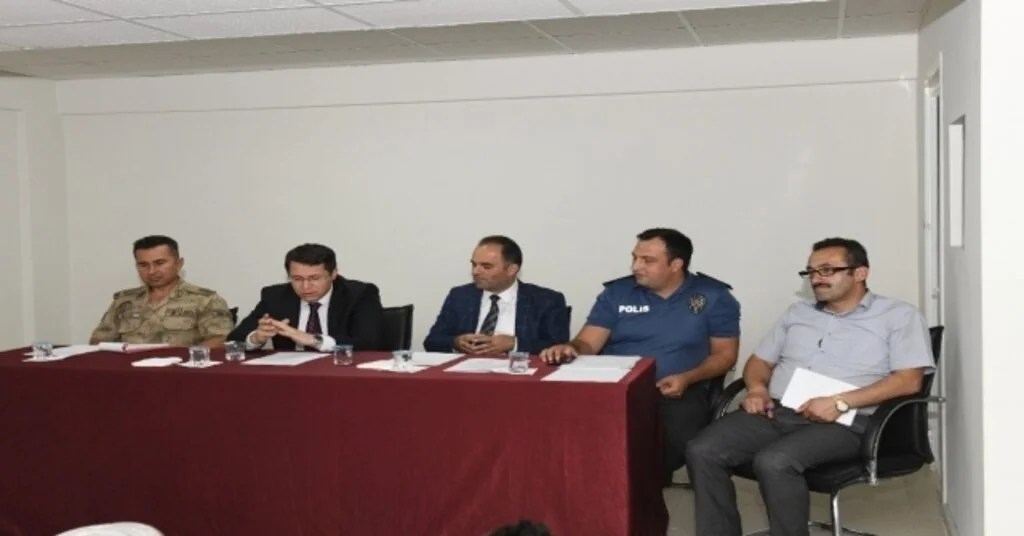 Çatakta ‘Okul Güvenliği Toplantısı Yapıldı
