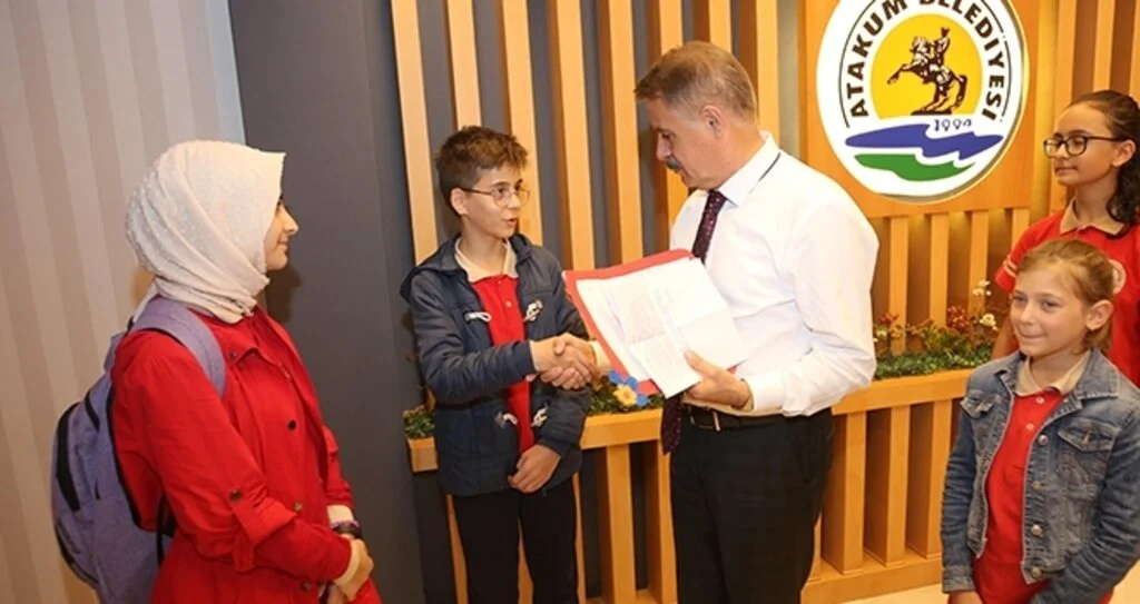 Çevreci Öğrencilerden Başkan Deveci'ye Mektup