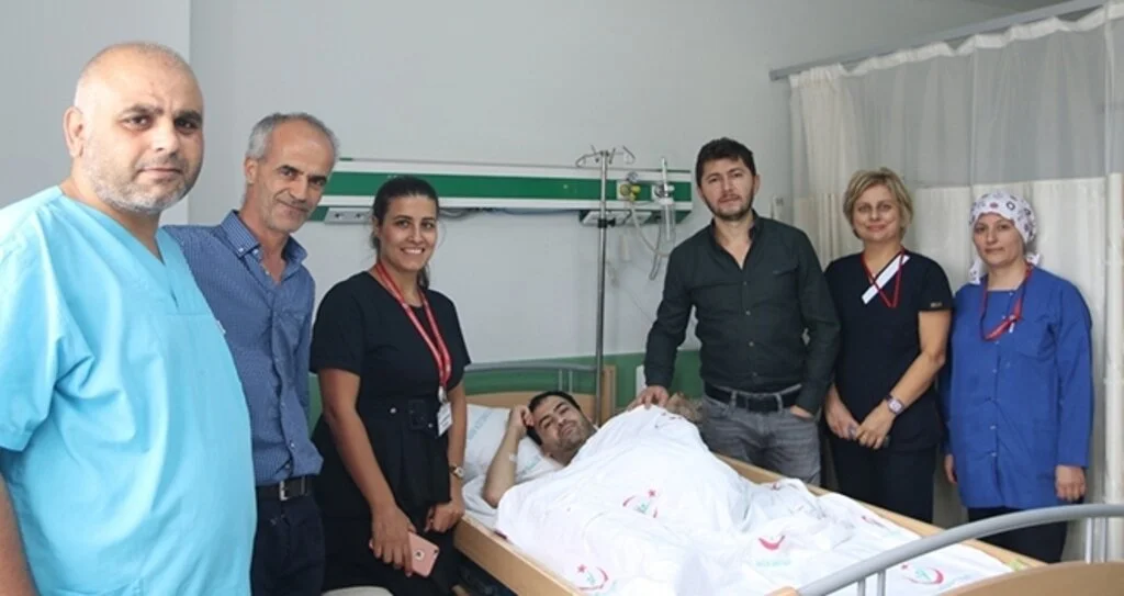Cezayirli hasta şifayı Samsun'da buldu