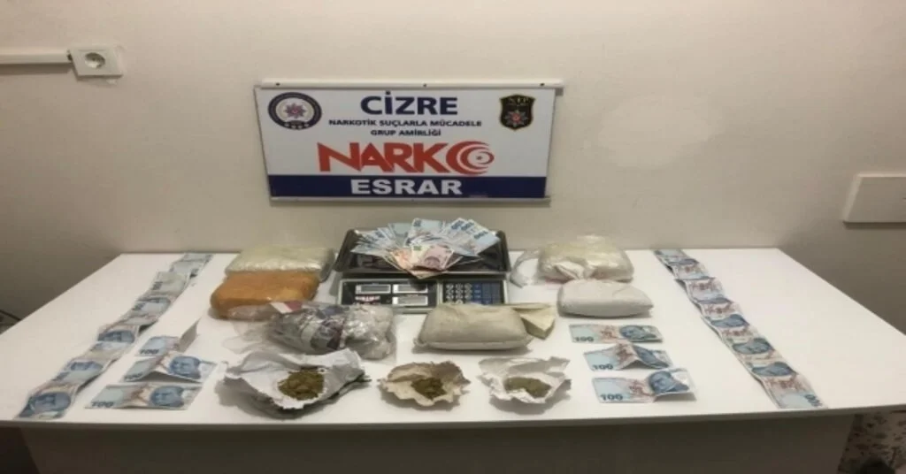 Cizrede 5 Kilo Esrar Ele Geçirildi