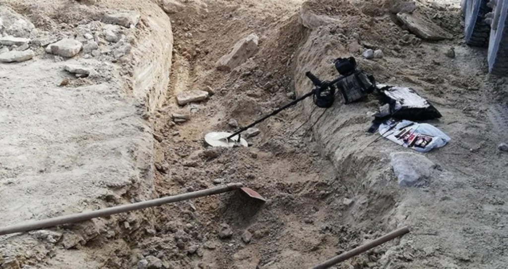 Çorum'da kaçak kazı operasyonu: 9 şüpheli yakalandı