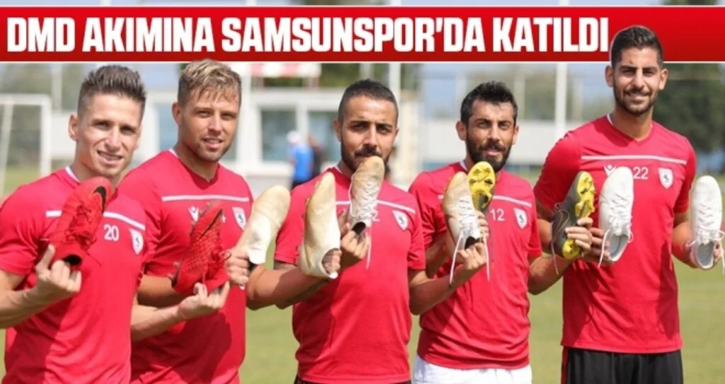 DMD akımına Samsunspor'da katıldı
