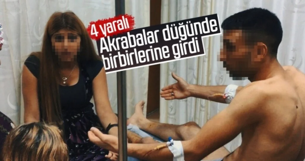 Düğün kana bulandı!