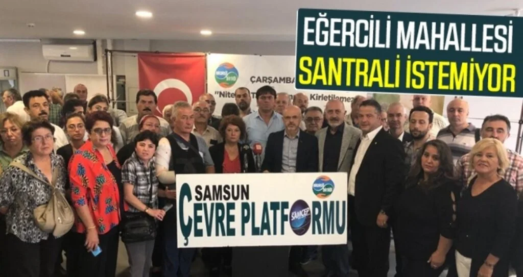 Eğercili Mahallesi santrali istemiyor