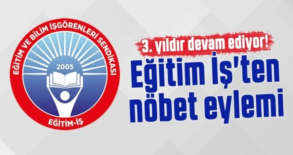 Eğitim İş'ten nöbet eylemi