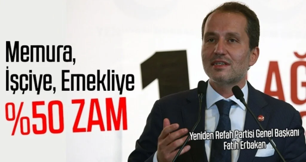 Erbakan: Yoksulluğu Bitireceğiz