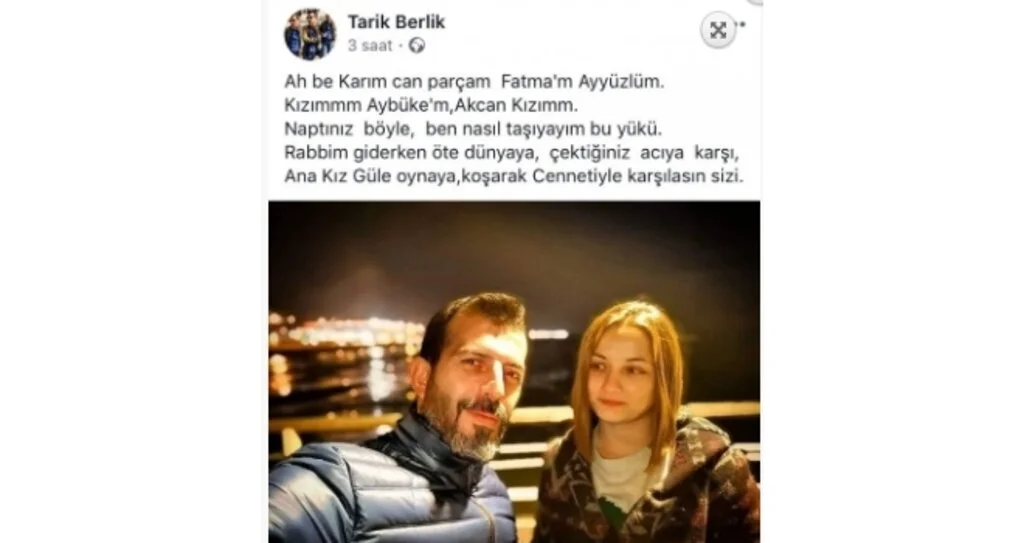 Eşten yürek burkan paylaşım