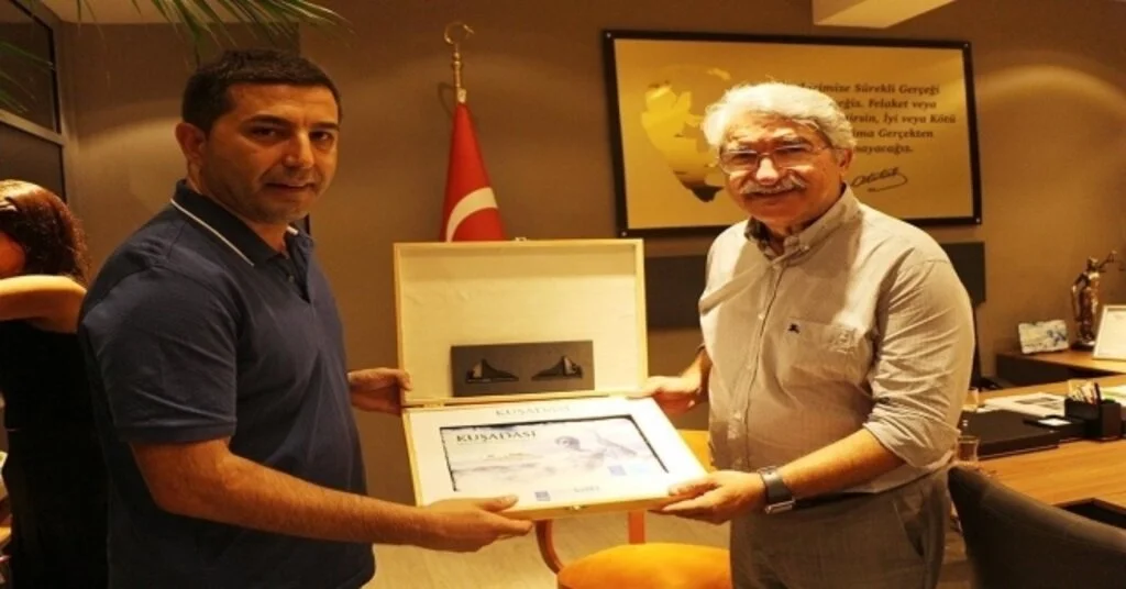 Fikri Sağlar, Başkan Güneli Ziyaret Etti