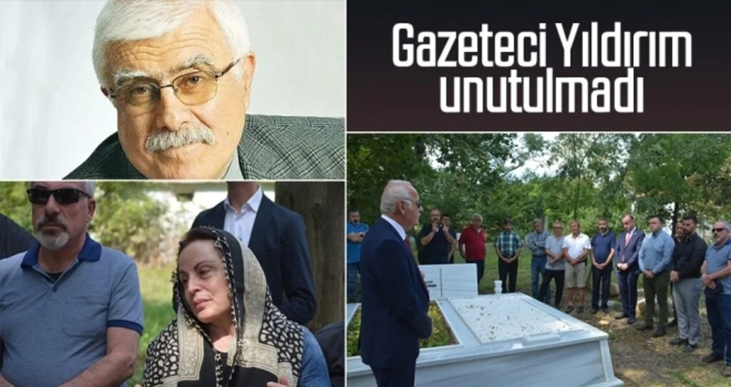 Gazeteci Yıldırım unutulmadı
