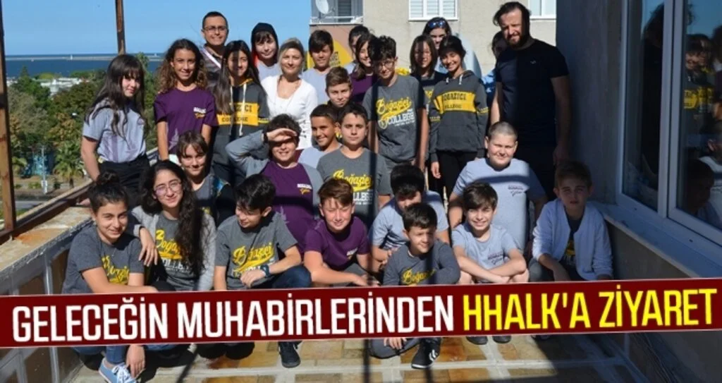 Geleceğin muhabirlerinden HHALK'a ziyaret
