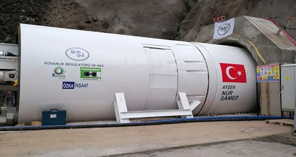 Giresun Kovanlık HES şebekeye bağlanıyor
