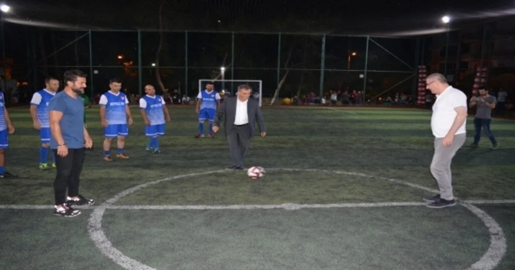 Halı Saha Turnuvasına Ali Tandoğan Damgası