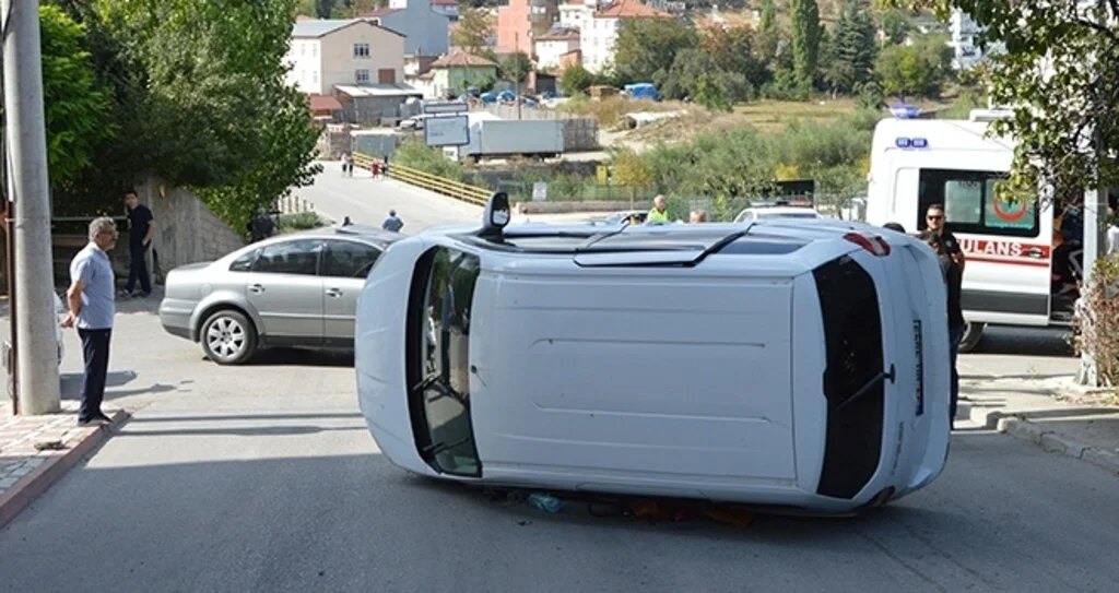 Havza'da kaza: 1 yaralı
