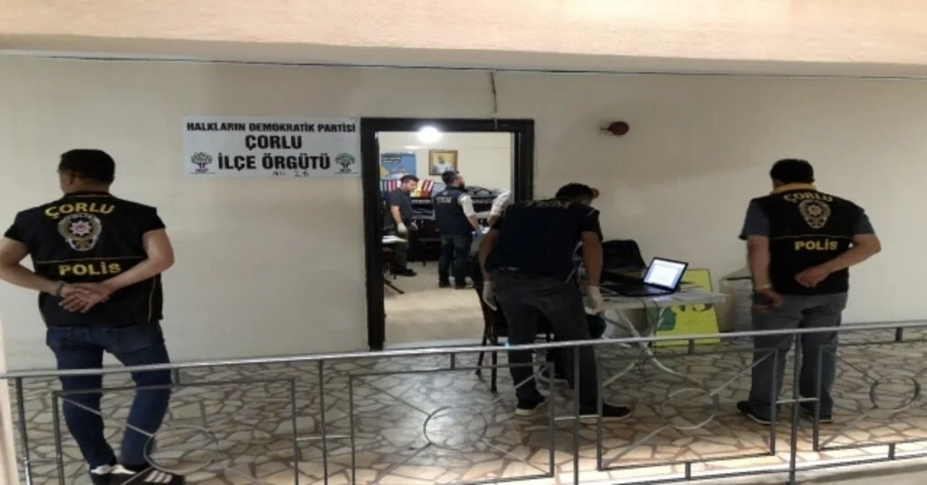 Hdp Binasına Terör Baskını