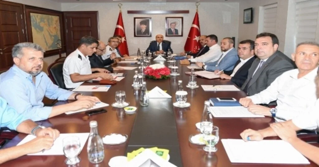 İl Spor Güvenliği Toplantısı Vali Demirtaşın Başkanlığında Gerçekleştirildi
