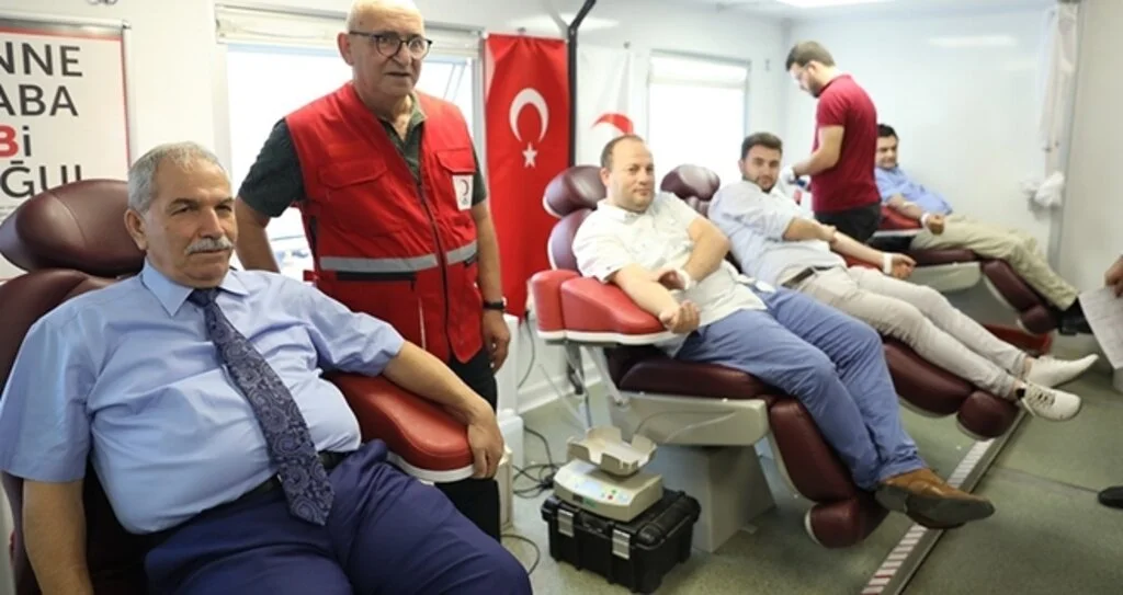 İlkadım Belediyesi Kan Bağışında Öncü Oldu