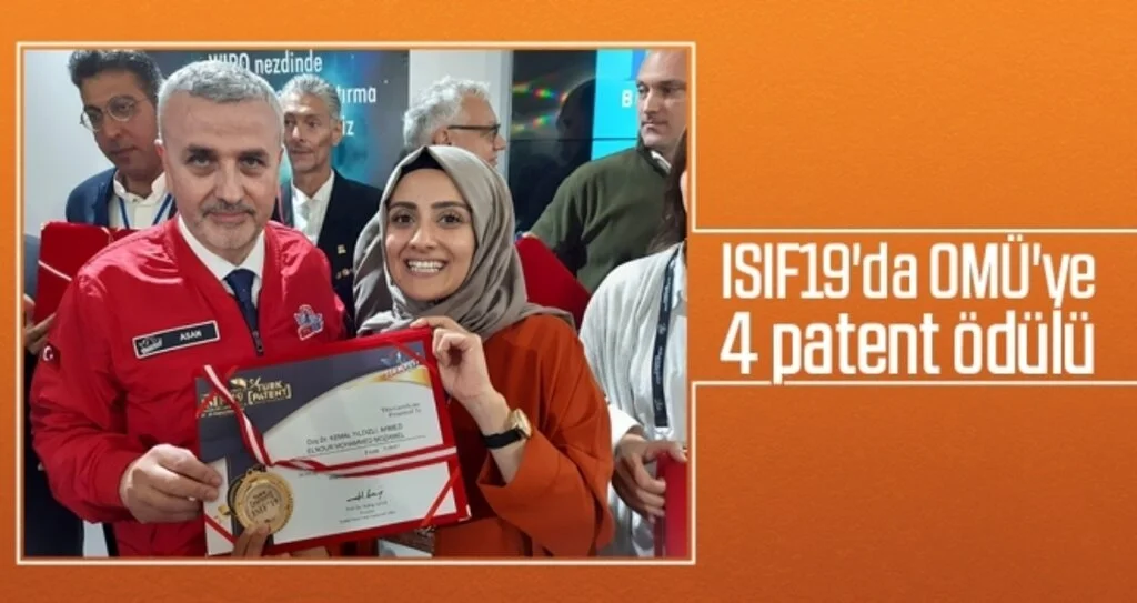 ISIF19'da OMÜ'ye 4 patent ödülü
