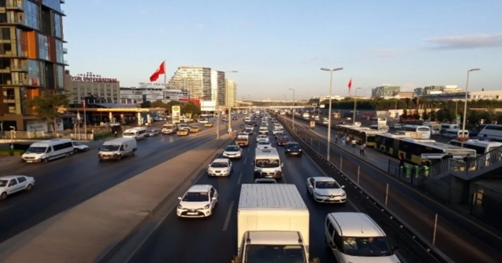 İstanbulda Okul Trafiği Yoğunluğu