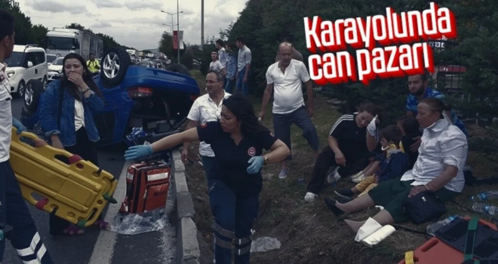 Karayolunda can pazarı