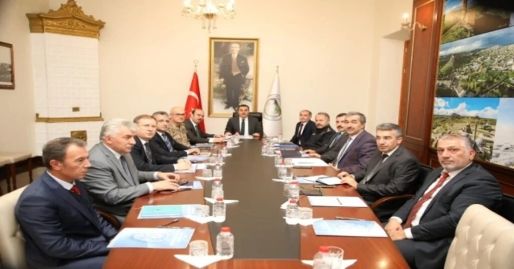 Karsta Üniversite Güvenlik Koordinasyon Toplantısı Yapıldı