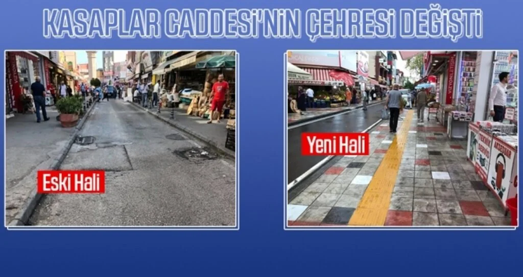 Kasaplar Caddesi'nin çehresi değişti