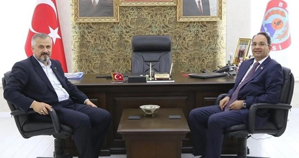 Kaymakam Ertürkmen'den Başkan Kılıç'a İade-i Ziyaret